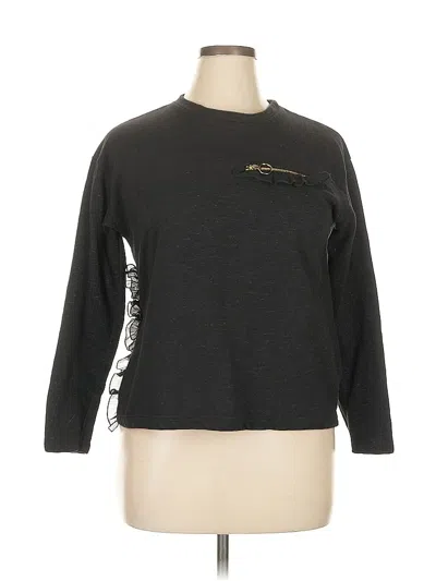 Pre-owned James Perse Sweatshirt In Black