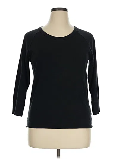 Pre-owned James Perse Sweatshirt In Black