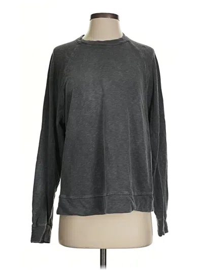 Pre-owned James Perse Sweatshirt In Gray
