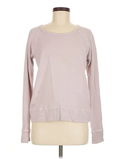 Pre-owned James Perse Sweatshirt In Pink