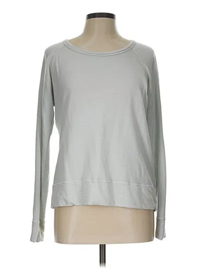 Pre-owned James Perse Sweatshirt In Silver