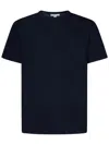 James Perse Midnight Blue Crewneck T-shirt In Blue