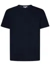 James Perse Midnight Blue Crewneck T-shirt In Blue