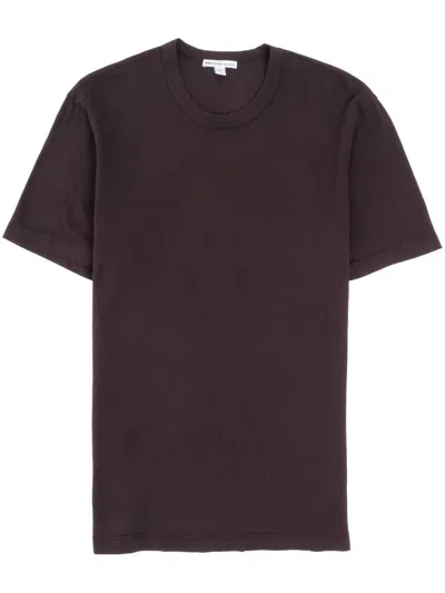 James Perse T-shirt In Brown