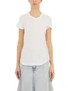 JAMES PERSE JAMES PERSE T-SHIRT IN COTONE GIROCOLLO