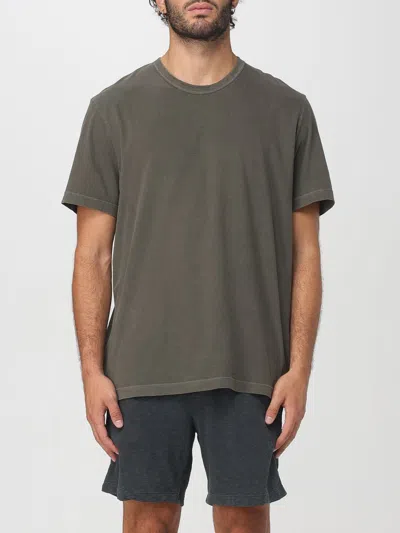 James Perse T-shirt  Men Color Green In Gray