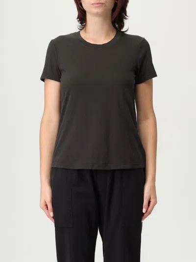 James Perse T-shirt  Woman Color Black 1