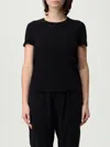 James Perse T-shirt  Woman Color Black In Black