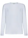 James Perse Crew Neck T-shirt ml In White