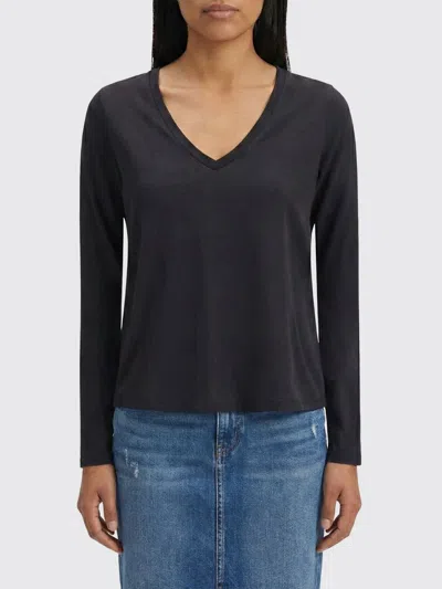 James Perse T-shirt Woman  In Black