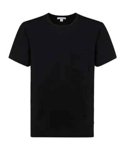 James Perse T Shirt Crewneck Short-sleeved T-shirt In Black