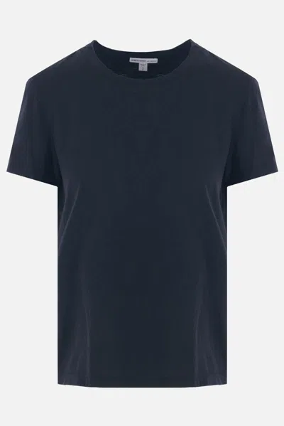 James Perse T-shirts And Polos In Blue