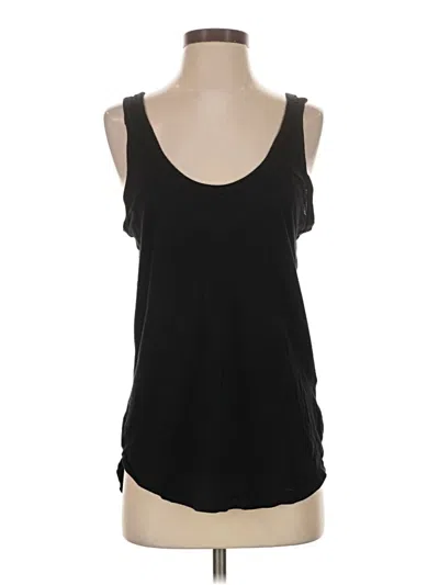 Pre-owned James Perse Tank Top Black Strapless Neckline Tops