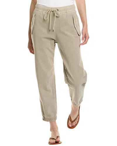 James Perse Terry Flight Pant In Brown