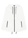 James Perse Textured Hood Jacket In Multi