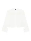 James Perse Textured Shirt In White