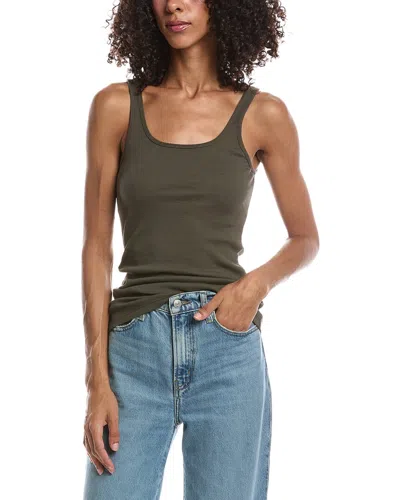 James Perse The Daily Tank In Green