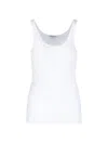 James Perse Classic Tank Top In Gold