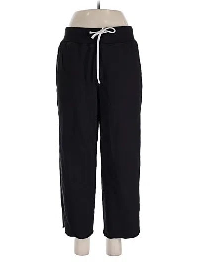 Pre-owned James Perse Track Pants In Black
