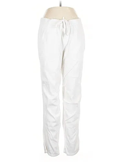 Pre-owned James Perse Track Pants In White