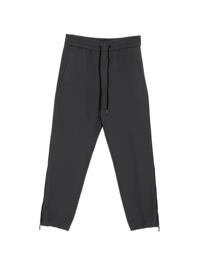 James Perse Trimmed Track Pants In Gray