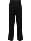 James Perse Textured Cotton And Hemp Blend Trousers