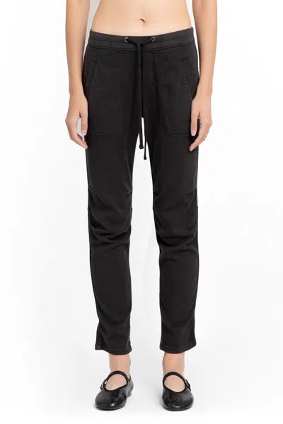 James Perse Trousers In Black