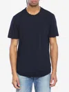 James Perse Basic Crewneck T-shirt In Blue