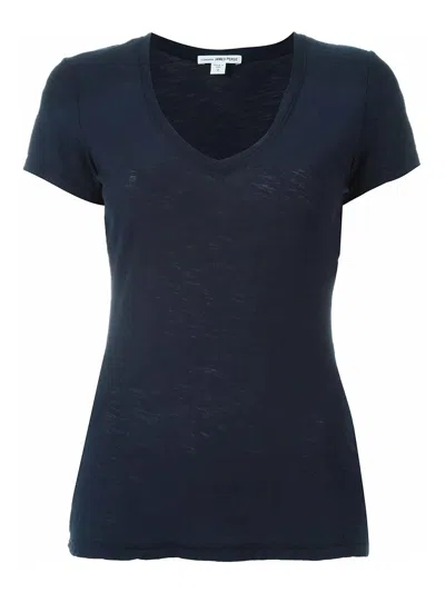 JAMES PERSE TSHIRT SCOLLO V AVVITATA