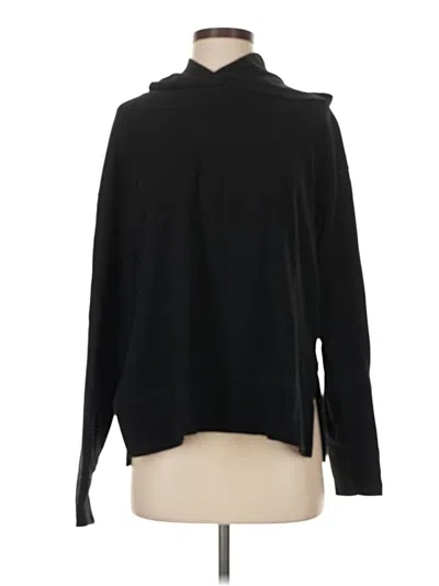 Pre-owned James Perse Turtleneck Sweater In Black