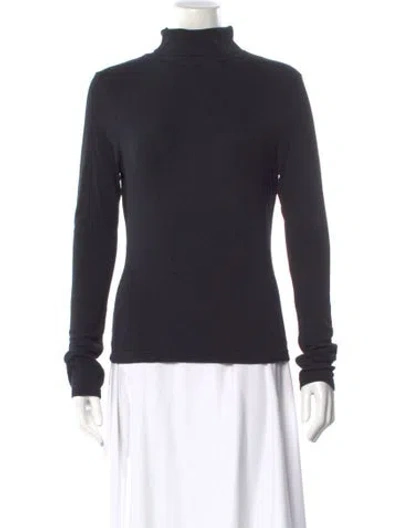 Pre-owned James Perse Turtleneck Sweater In Gray