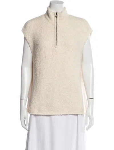Pre-owned James Perse Turtleneck Sweater In Pink