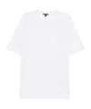 James Perse Two-button T-shirt In White