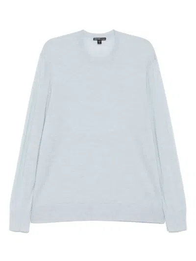 James Perse Ultrafine Cashmere T-shirt In Blue