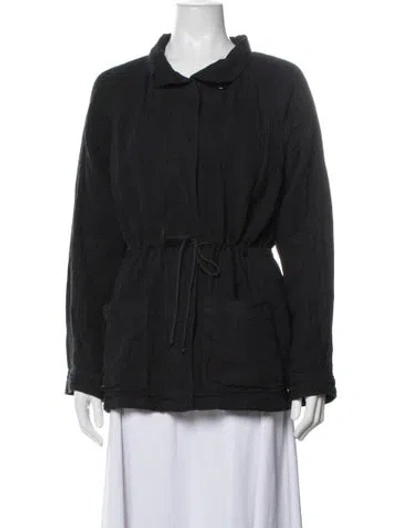 Pre-owned James Perse Utility Jacket In Black