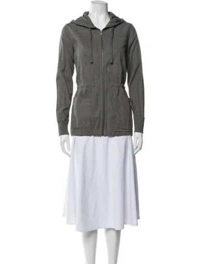 Pre-owned James Perse Utility Jacket In Gray