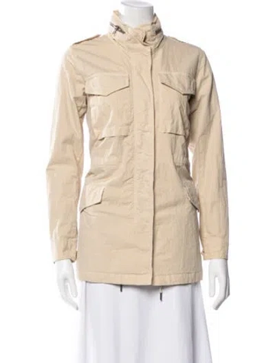Pre-owned James Perse Utility Jacket In Neutral