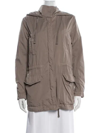 Pre-owned James Perse Utility Jacket In Neutrals