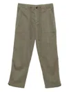 James Perse Utility Trousers In Green