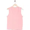 James Perse V-neck Cotton Tank