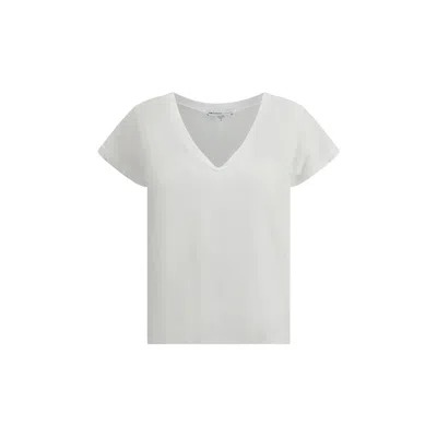 JAMES PERSE V-NECK COTTON WOMEN'S T-SHIRT