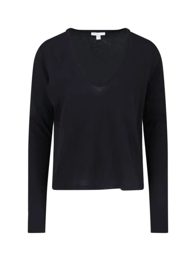 JAMES PERSE V-NECK T-SHIRT - WHITE