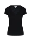 James Perse T-shirts And Polos In Black