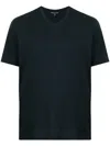 James Perse V-neck T-shirt In Blue