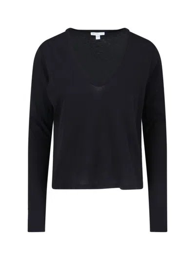 JAMES PERSE JAMES PERSE V-NECK T-SHIRT – WHITE