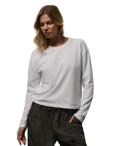 James Perse Vintage Boxy Tee In White