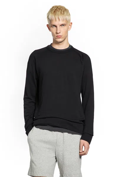 James Perse Vintage French Terry Sweatshirt In Black