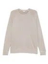 James Perse Vintage French Terry Sweatshirt In Neutral