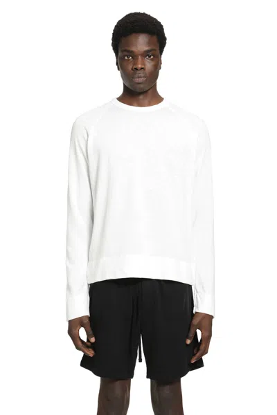 James Perse Vintage French Terry Sweatshirt In White