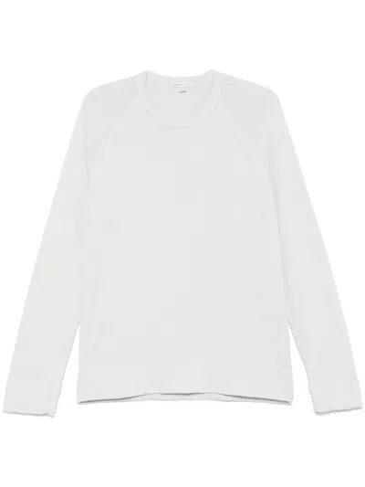 James Perse Vintage French-terry T-shirt In Grey